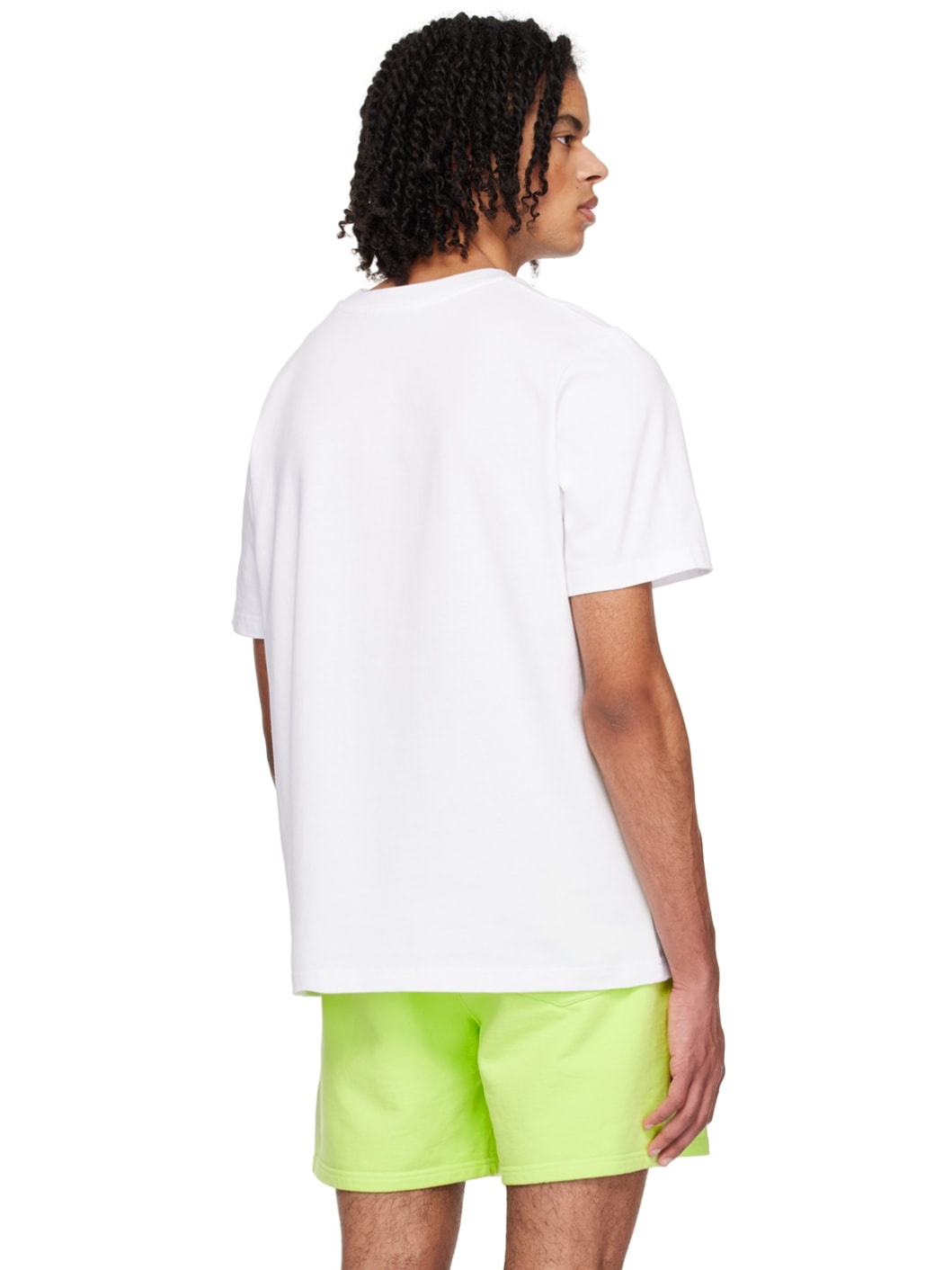 White 'Afro Cubism Tennis Club' T-Shirt - 3
