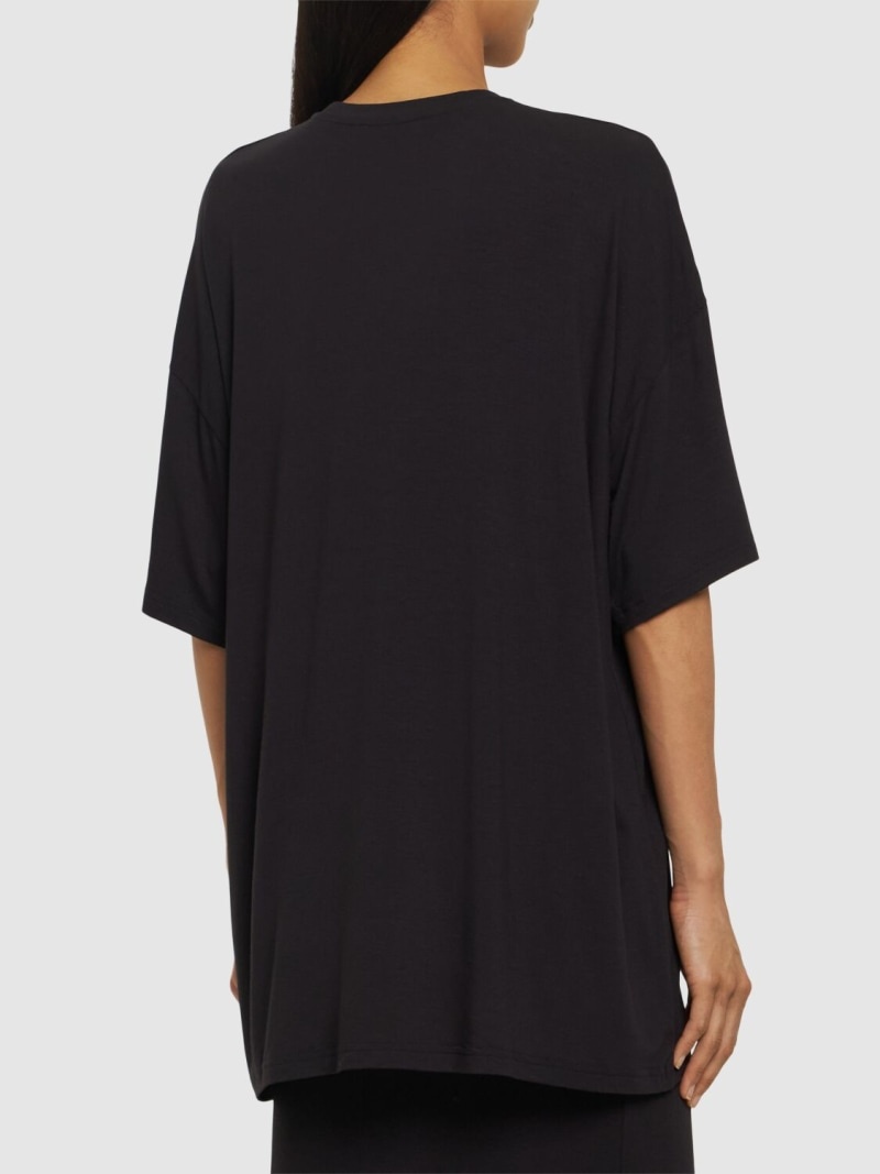 Ella boxy viscose t-shirt - 3