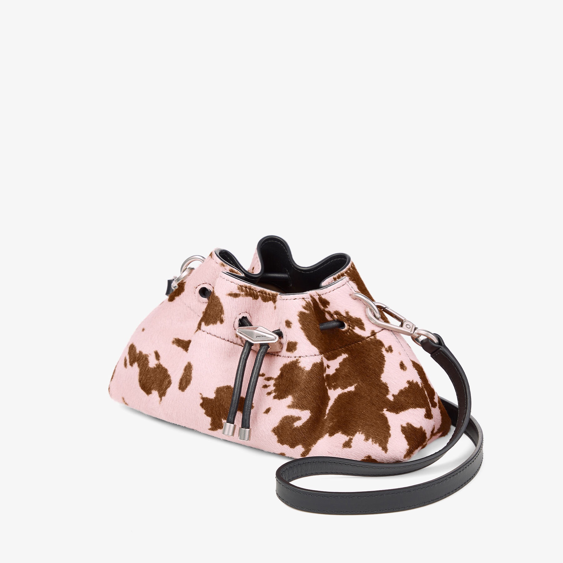 Bon Bon Bucket East-West S
Rose Cow Print Handbag - 3