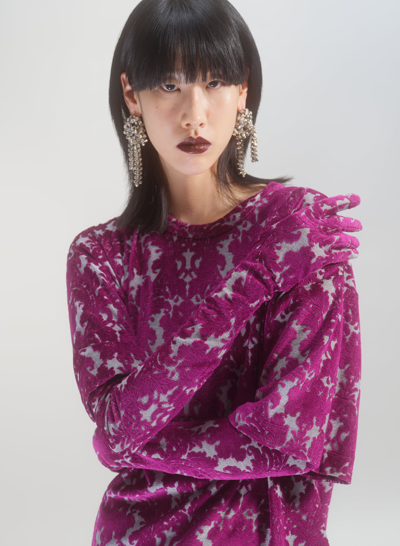 Dries Van Noten BROCADE GLOVES outlook