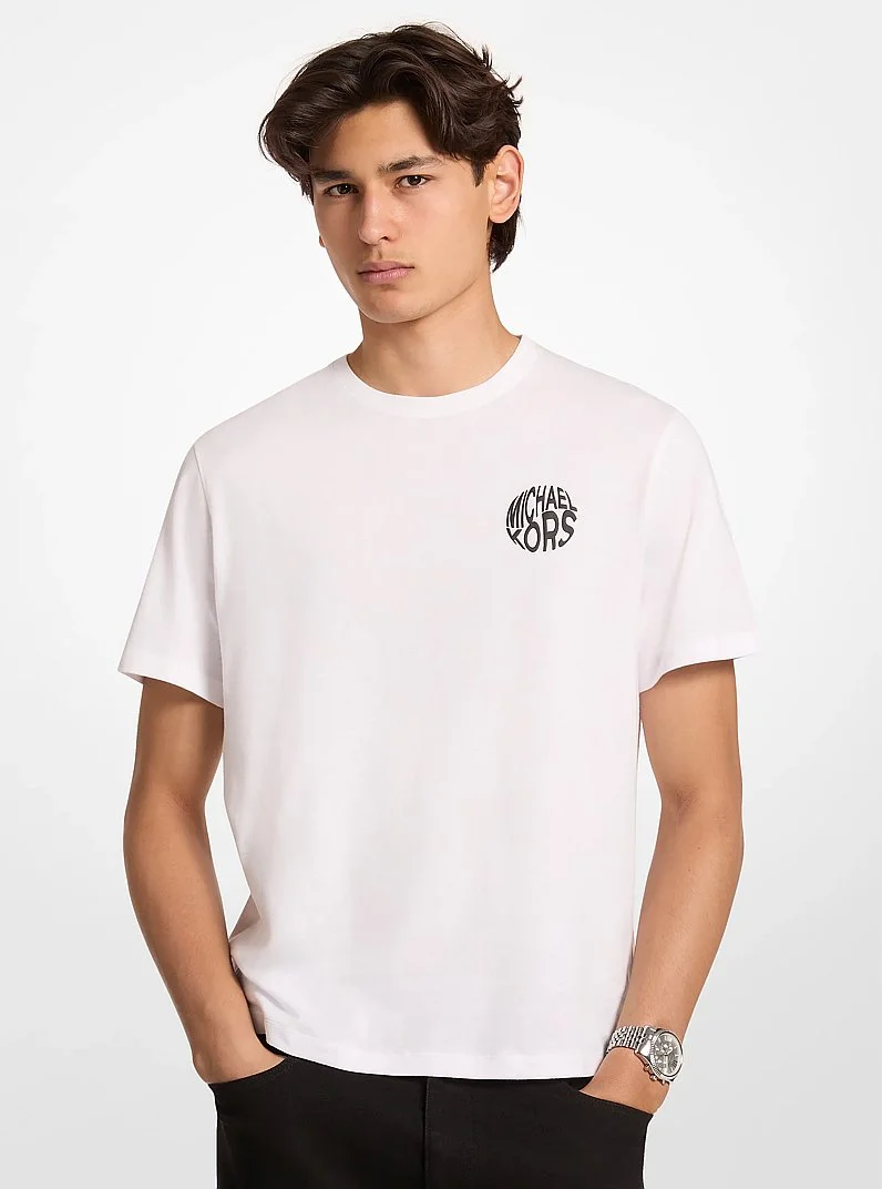 Graphic Logo Cotton Jersey T-Shirt - 1