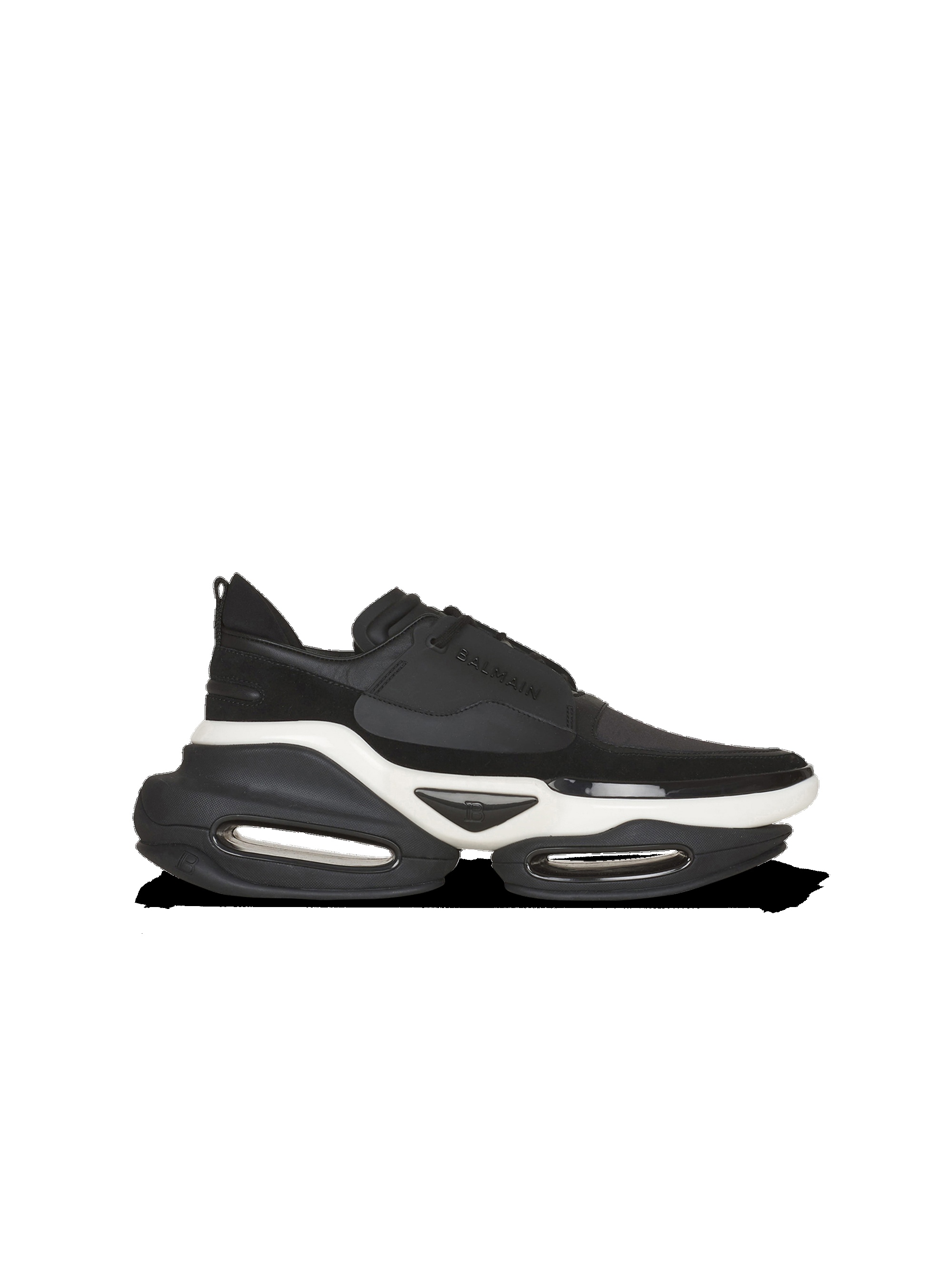 EXCLUSIVE - leather B-Bold low-top sneakers - 1