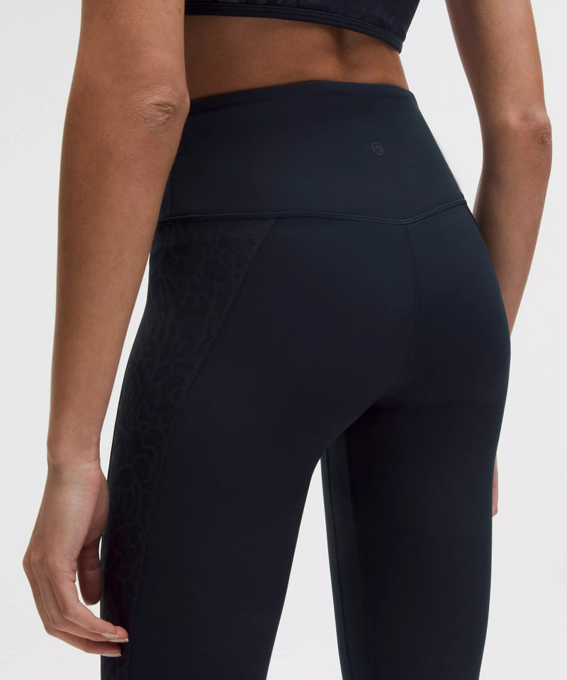 Paisley Lace Overlay Tight 25" 5