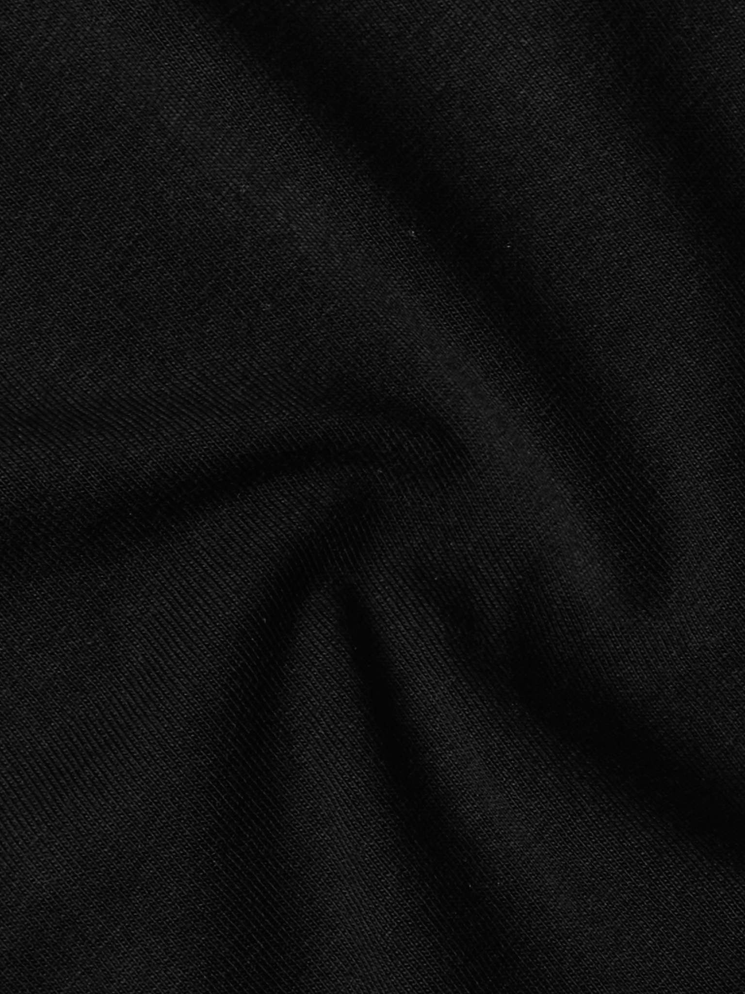 Oversized Logo-Embroidered Cotton-Jersey T-Shirt - 4
