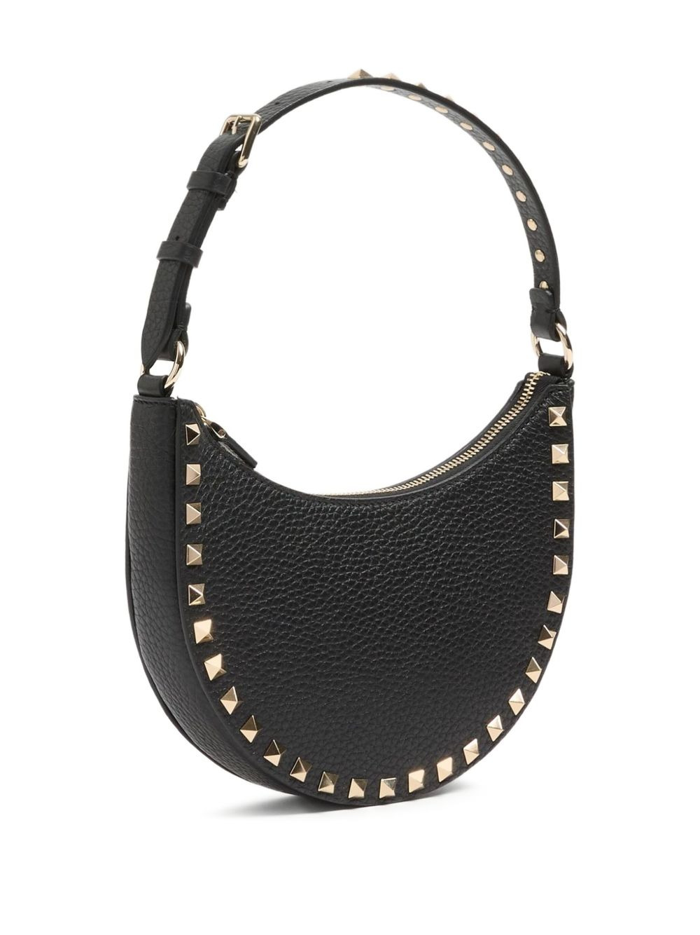 Rockstud leather mini bag - 5