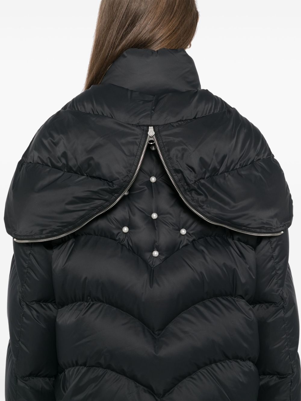 Hug faux-pearl jacket - 5