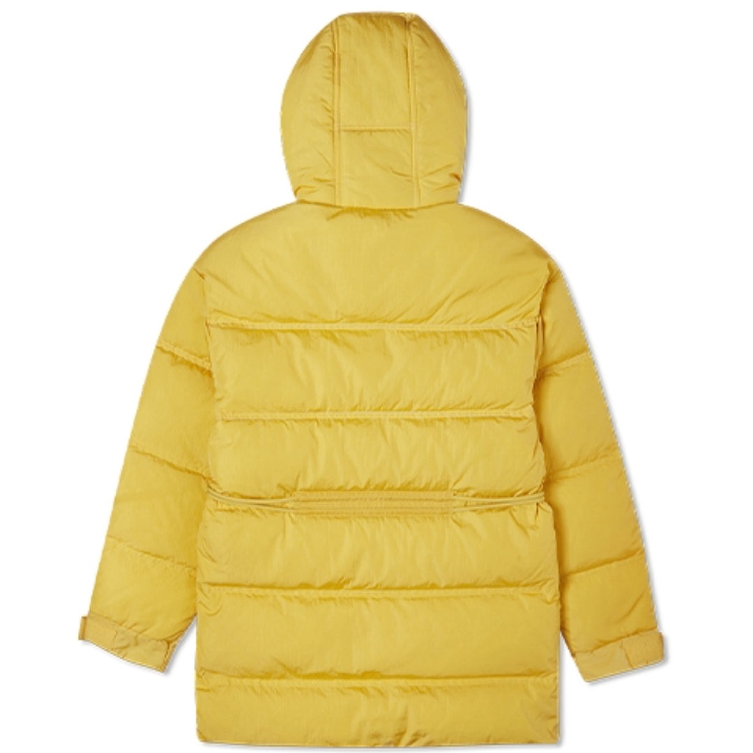 (WMNS) Converse Cargo Hooded Down Jacket 'Yellow' 10021994-A03 - 2