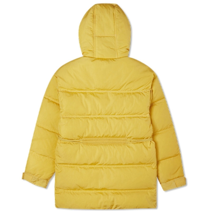Converse (WMNS) Converse Cargo Hooded Down Jacket 'Yellow' 10021994-A03 outlook