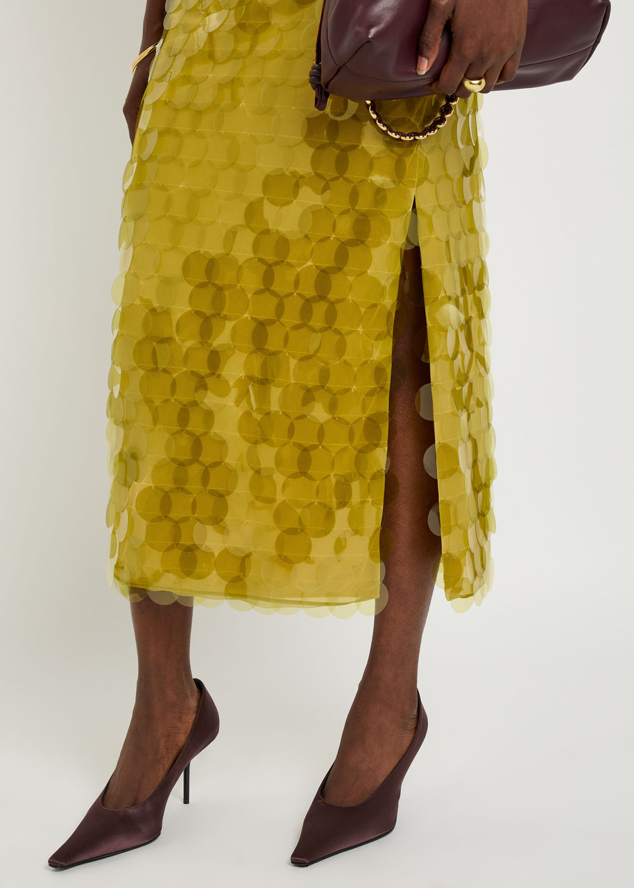 Roksanda Halin Embellished Midi Mesh Skirt - 5