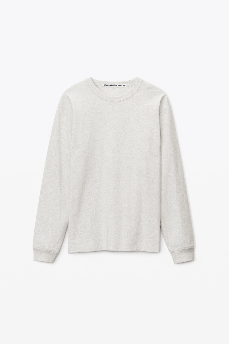 LONG-SLEEVE TEE IN HIGH TWIST JERSEY 1