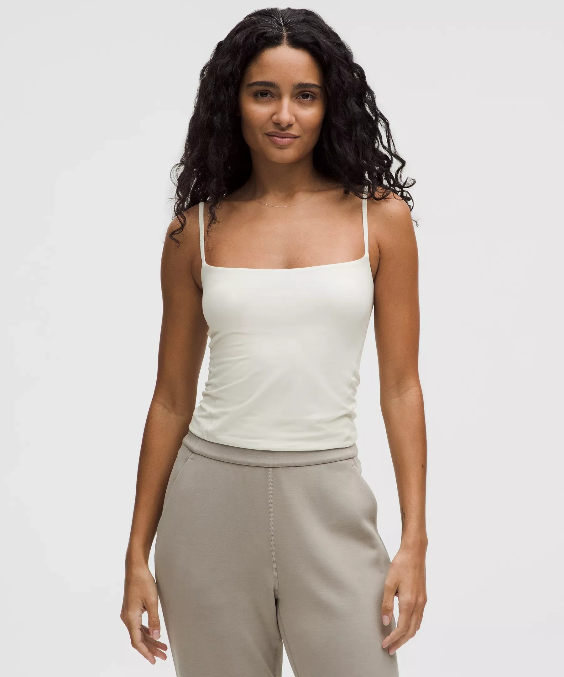 Wundermost Ultra-Soft Nulu Spaghetti-Strap Adjustable Cami - 1