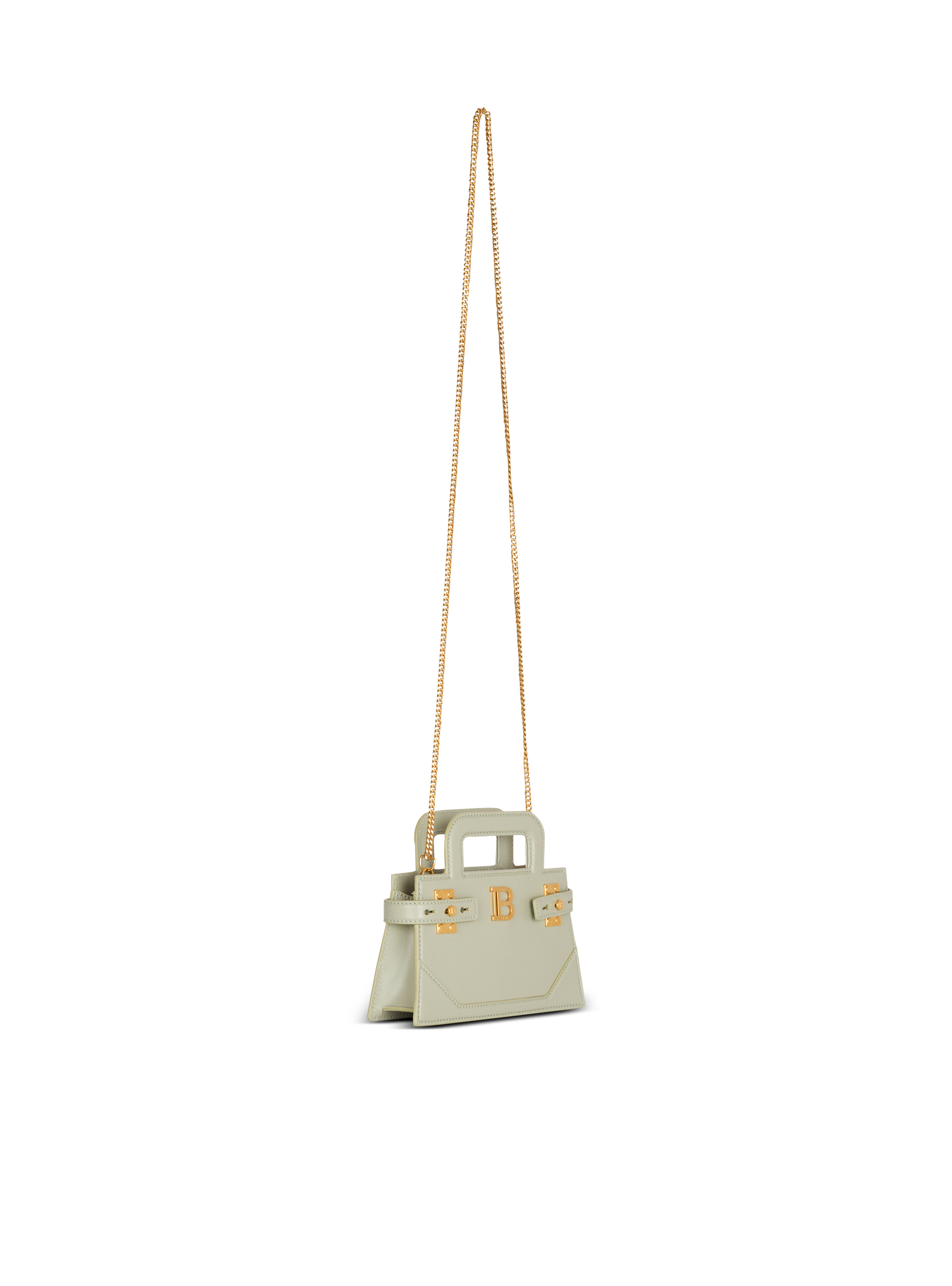 Small B-Buzz Top Handle bag in calfskin - 3