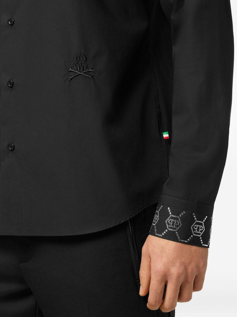 monogram-embellished shirt 5
