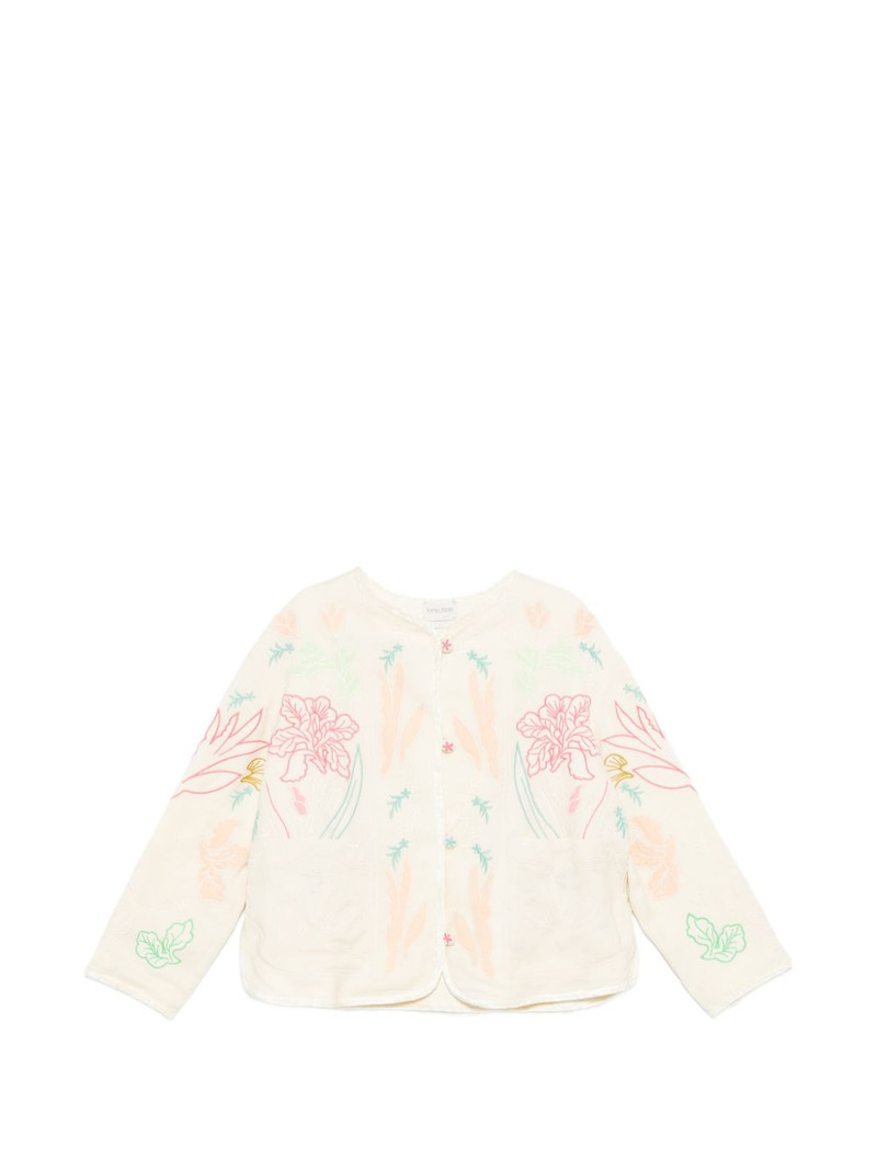 floral-embroidered jacket 1