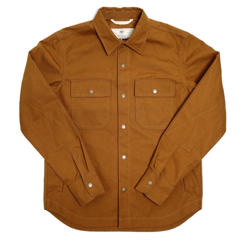 Patrol Shirt Gold Dry Wax Canvas 1