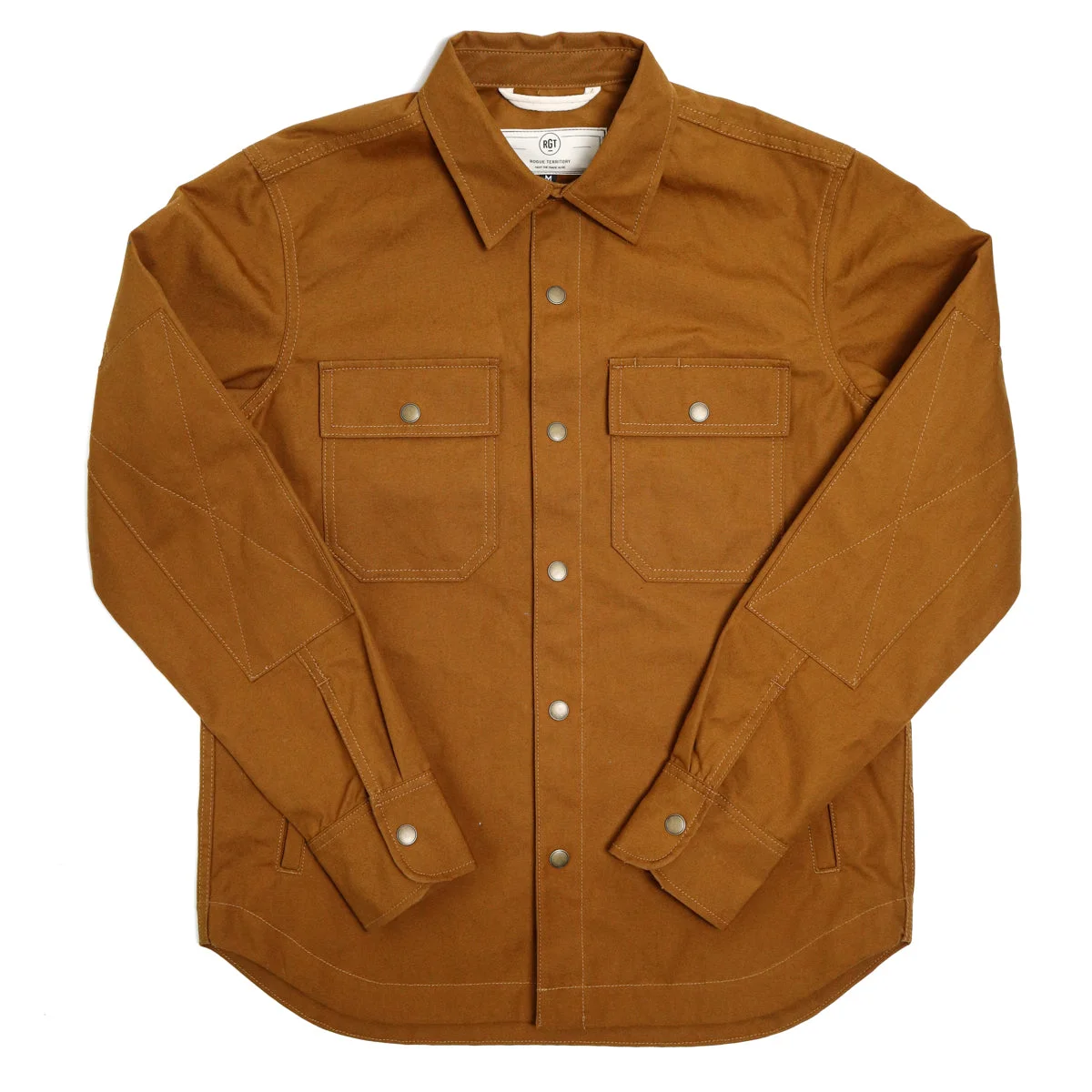 Patrol Shirt Gold Dry Wax Canvas - 1