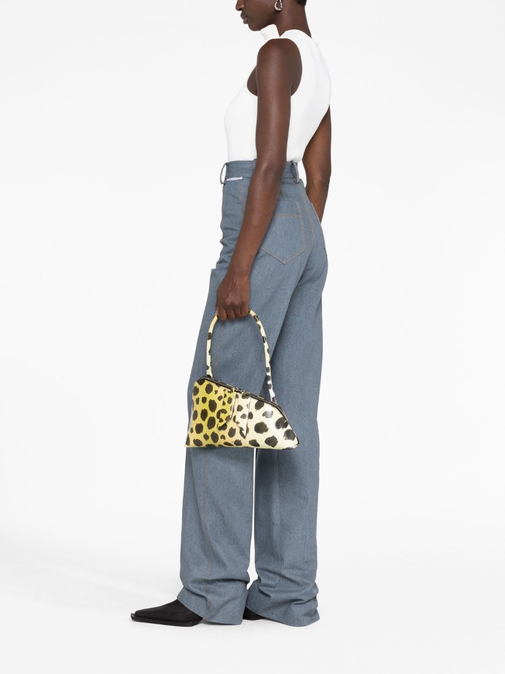 Sunrise giraffe-print shoulder bag - 2