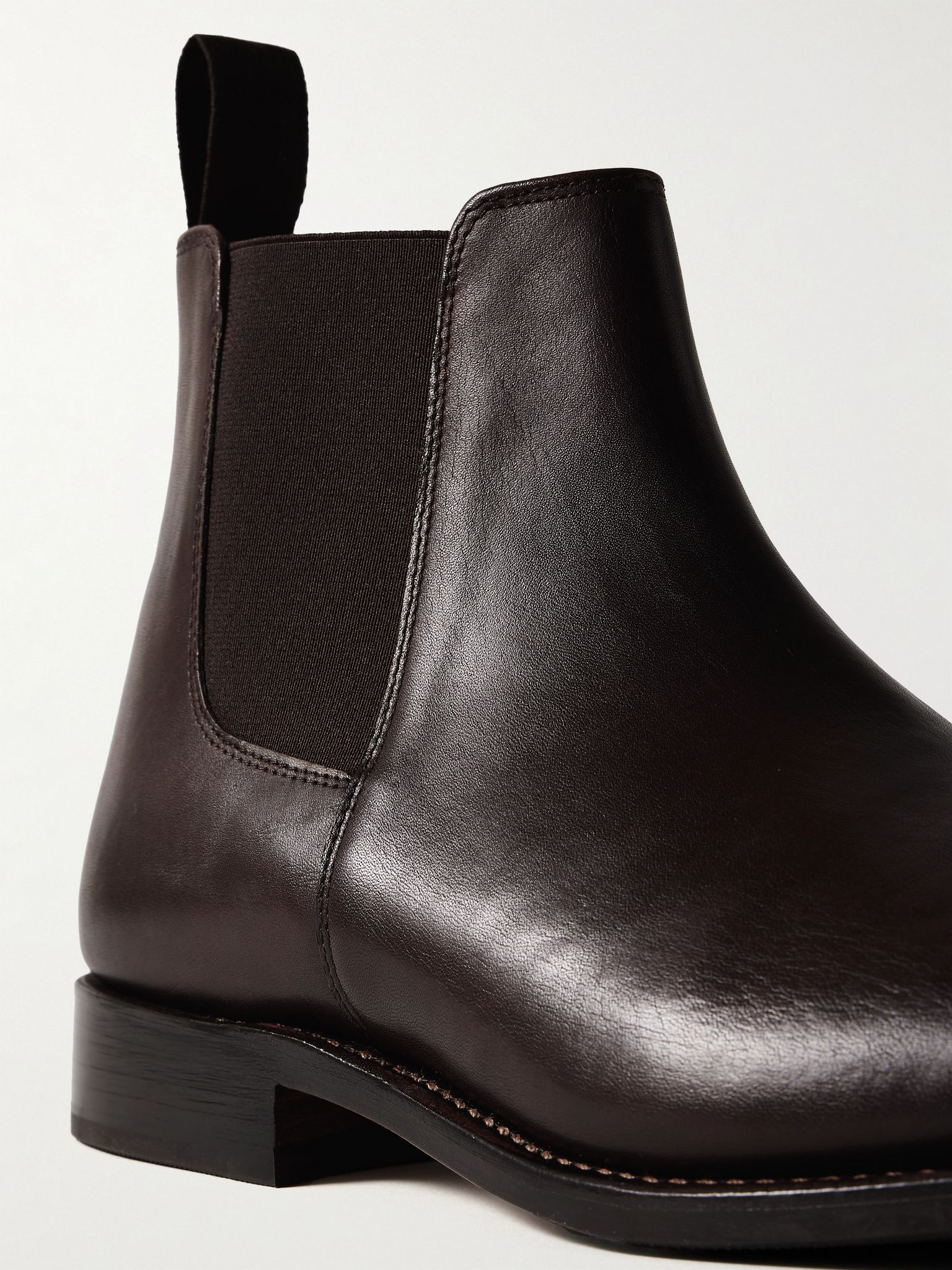 Declan Leather Chelsea Boots Dark brown - 6