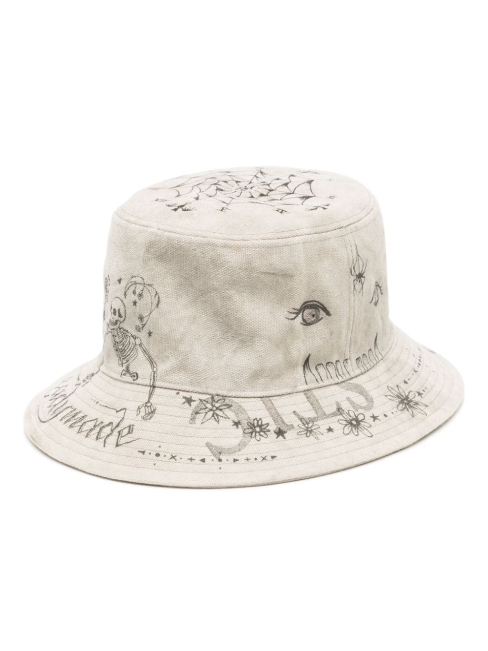Tatoo cotton bucket hat - 1