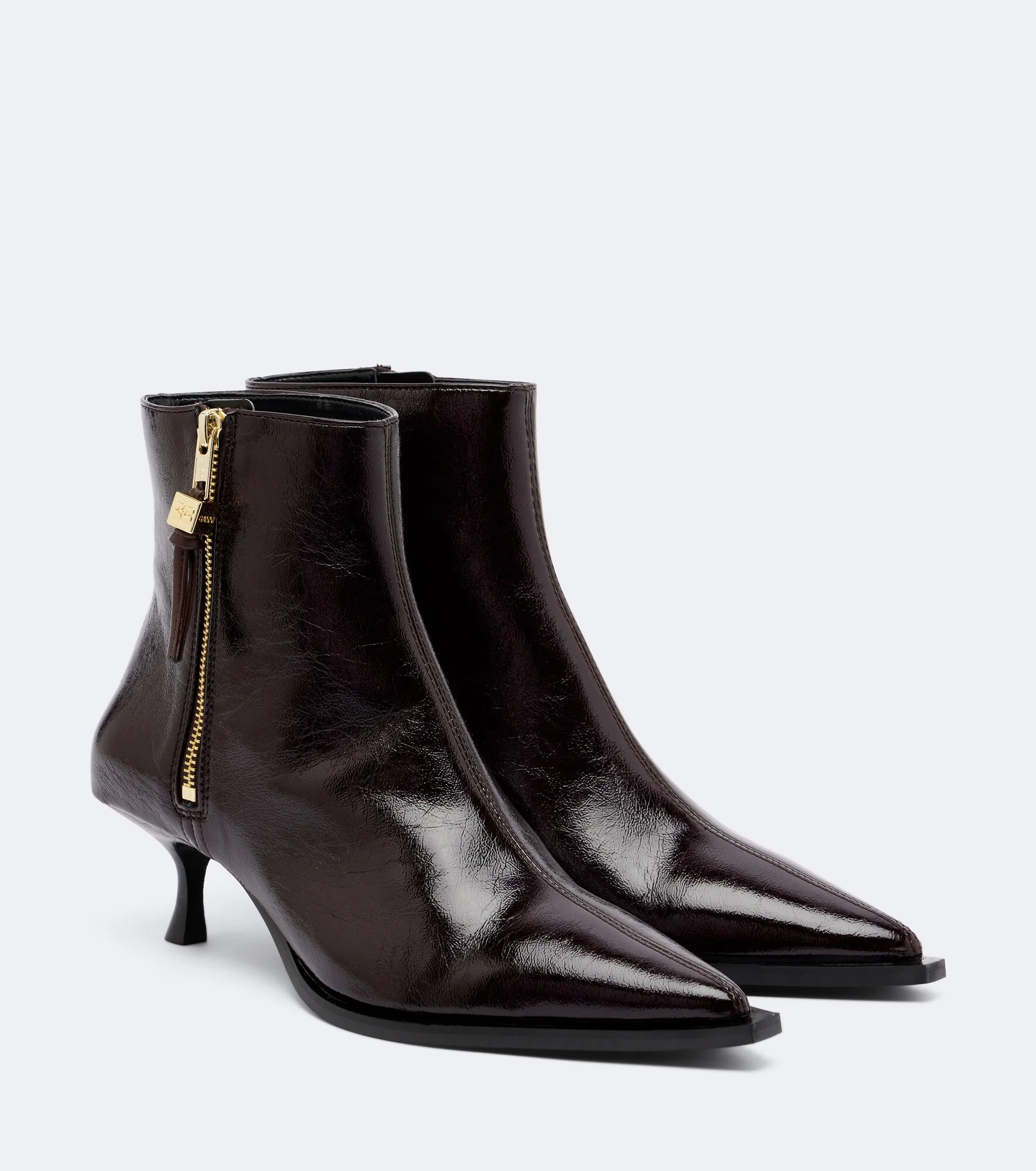 Ana textured ankle boots - 1