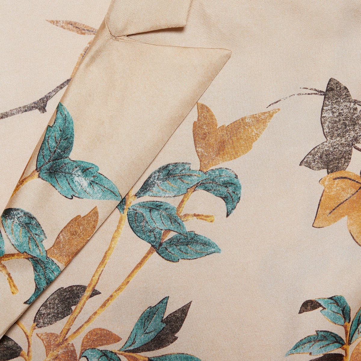 Gucci Tian print silk gown - 4