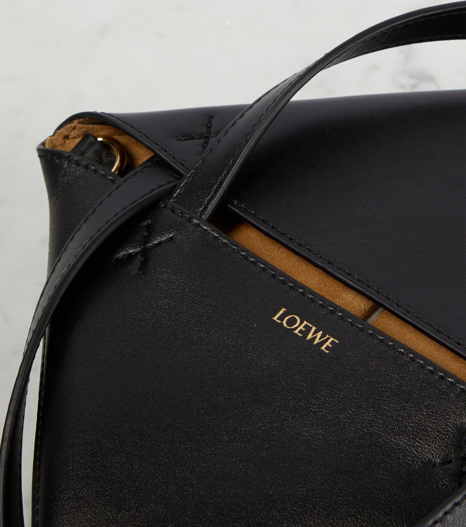 Puzzle Fold Mini leather tote bag - 6