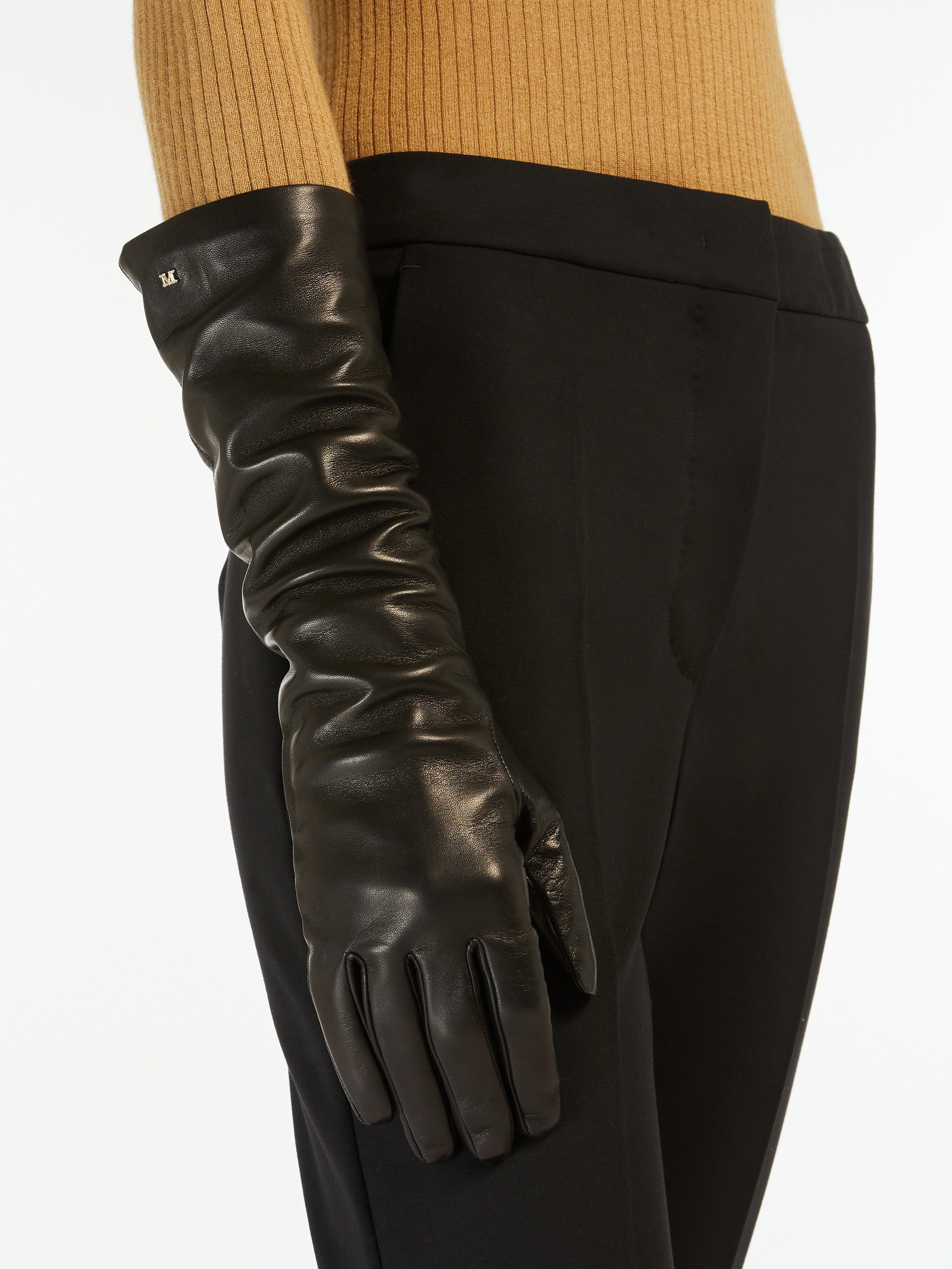AFIDEE Long Nappa leather gloves - 3