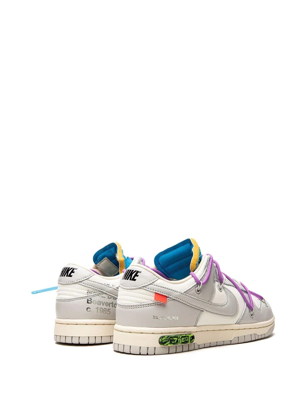 x Off-White Dunk Low sneakers - 3