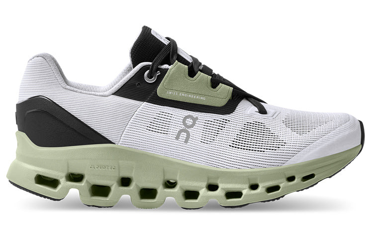 (WMNS) On Running Cloudstratus 'White Black Green' 39.98997 - 3