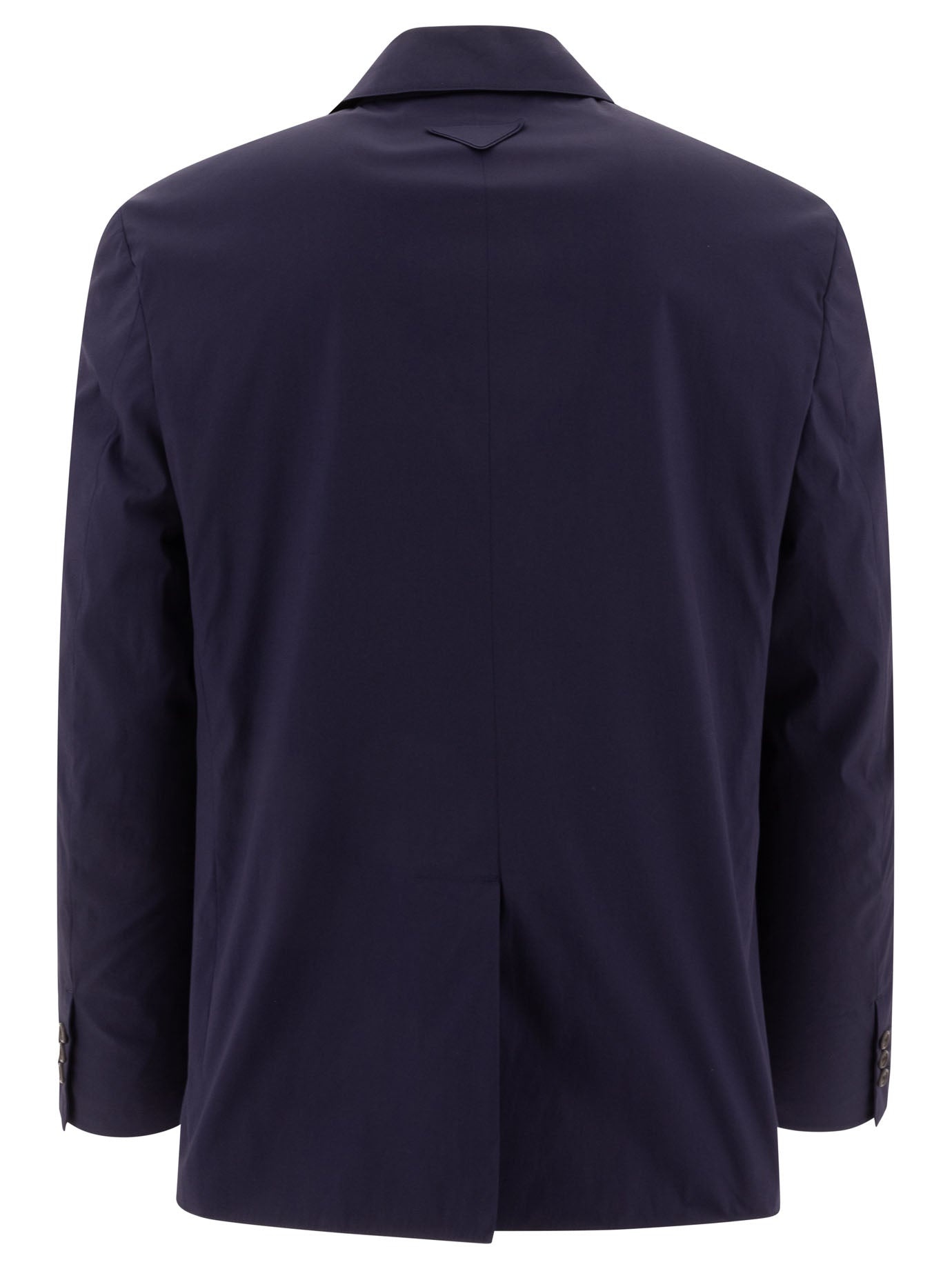 Prada Single-breasted Cotton Blend Blazer - 2