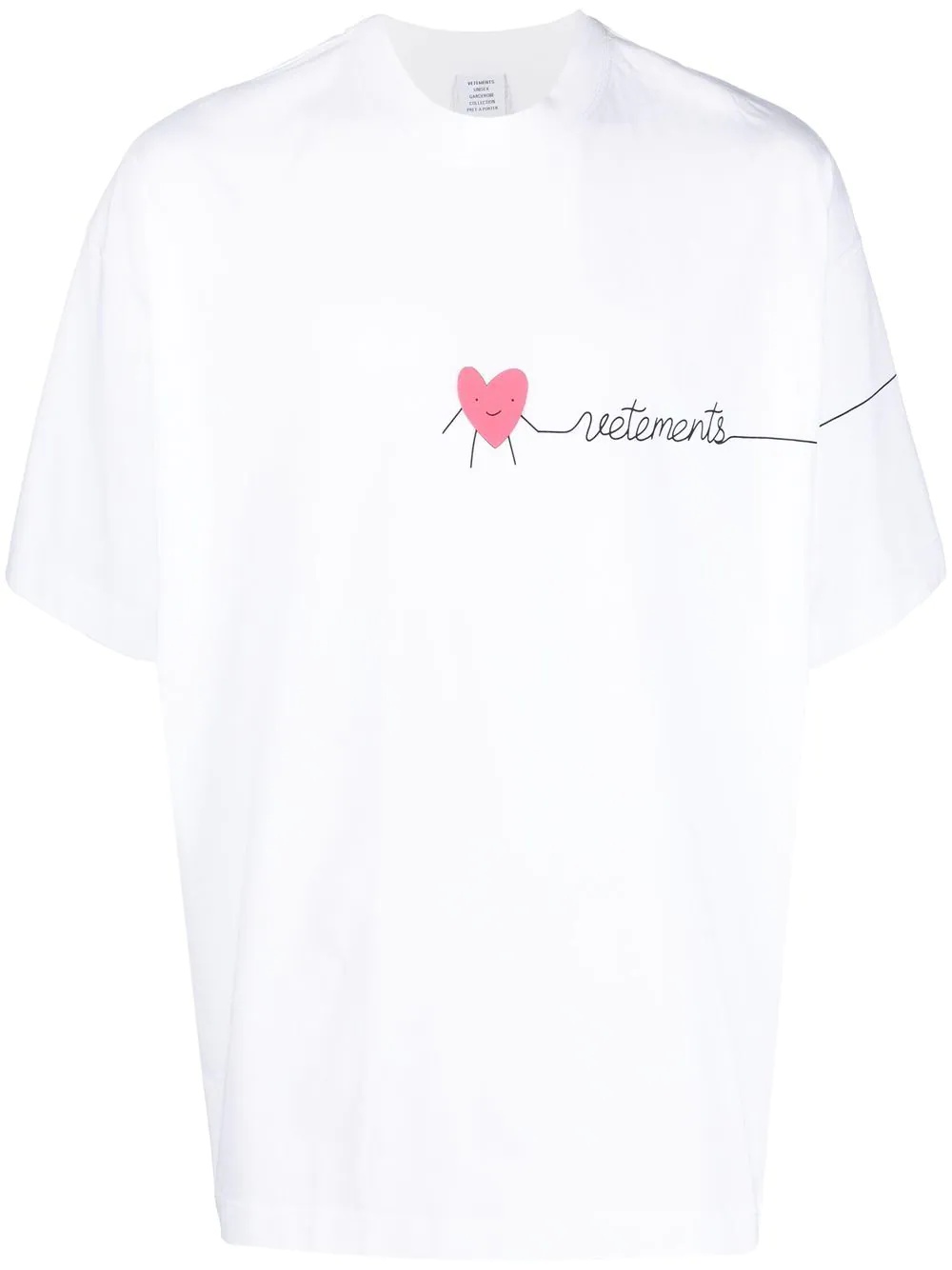 logo-print cotton T-shirt - 1