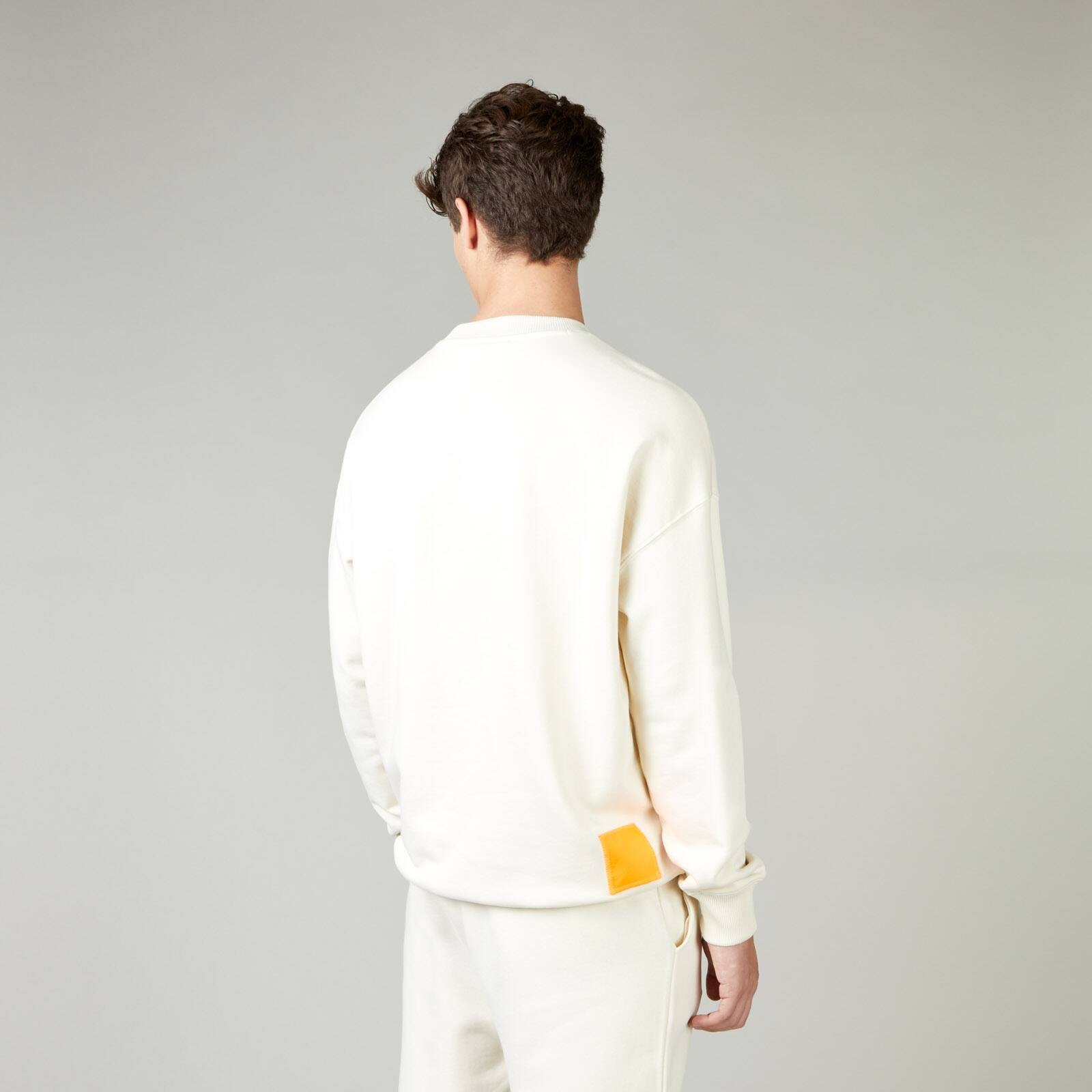 Round-neck Sweatshirt White - 9