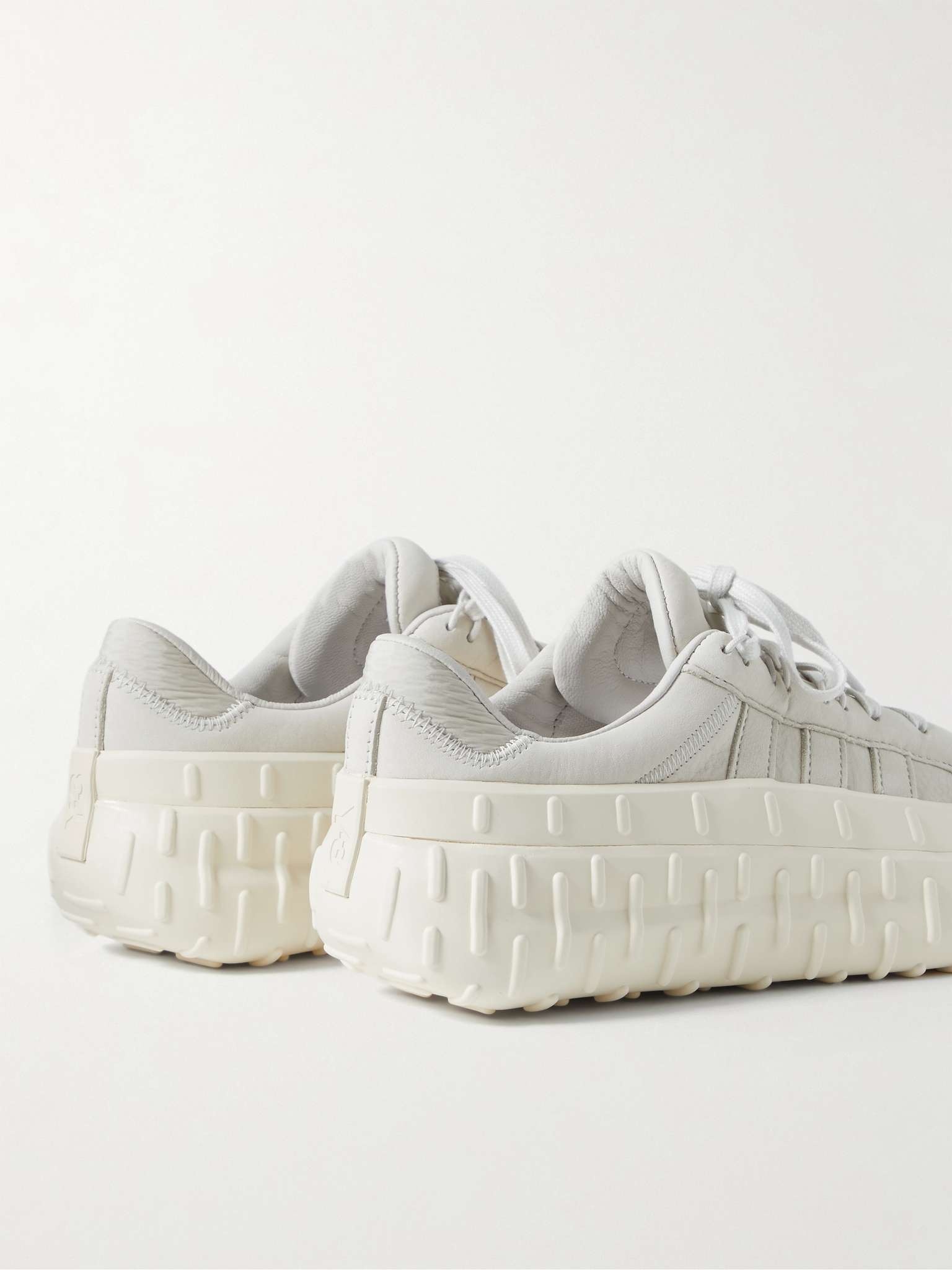 GR.1P Rubber-Trimmed Nubuck Sneakers - 5