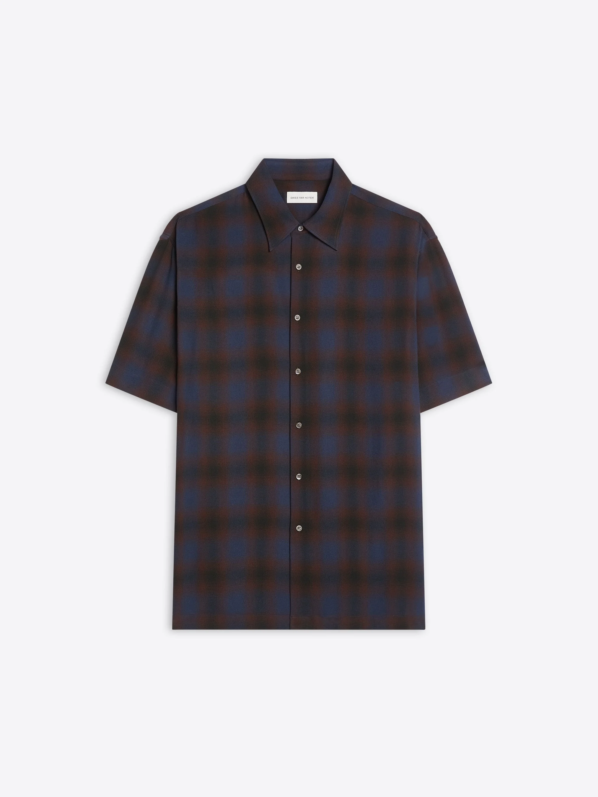 SHORT SLEEVE VISCOSE SHIRT - 1