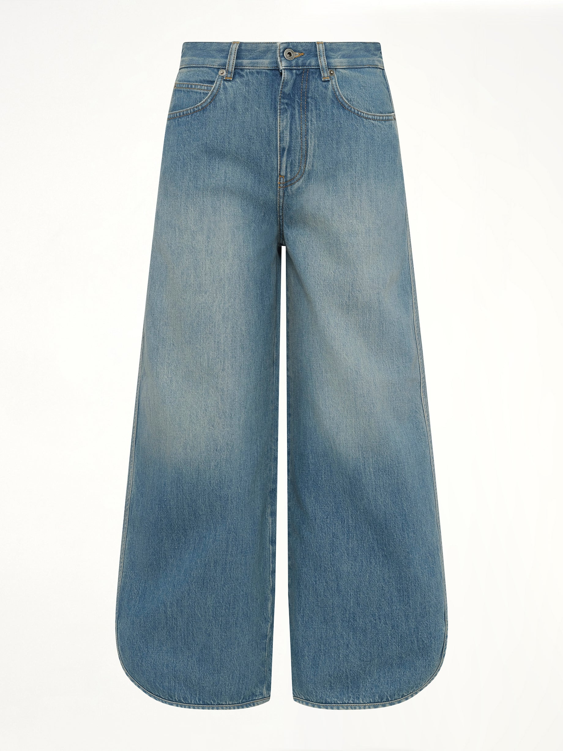 Loose-Leg Jeans AF in Denim Blue - 2