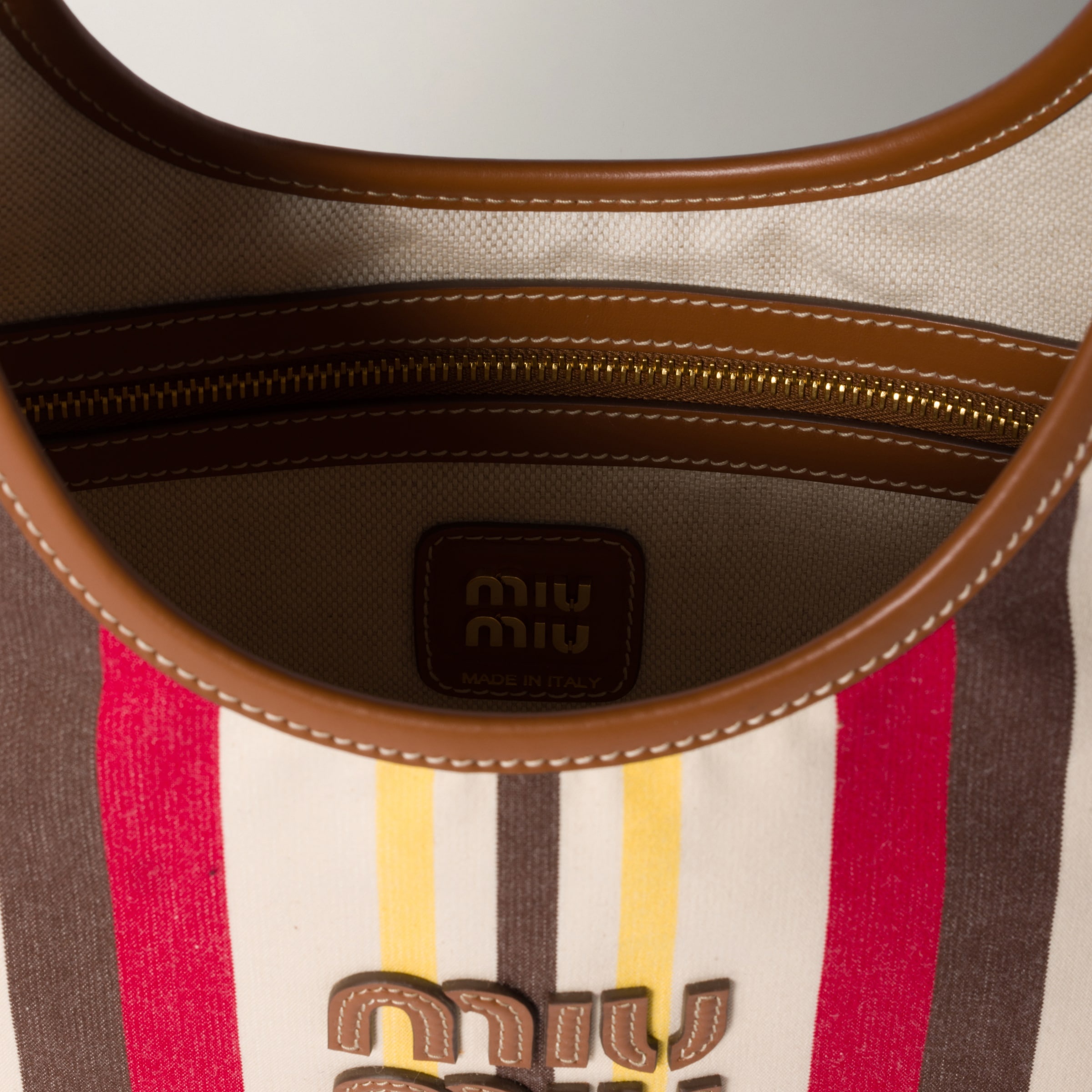 IVY canvas and leather bag - 6