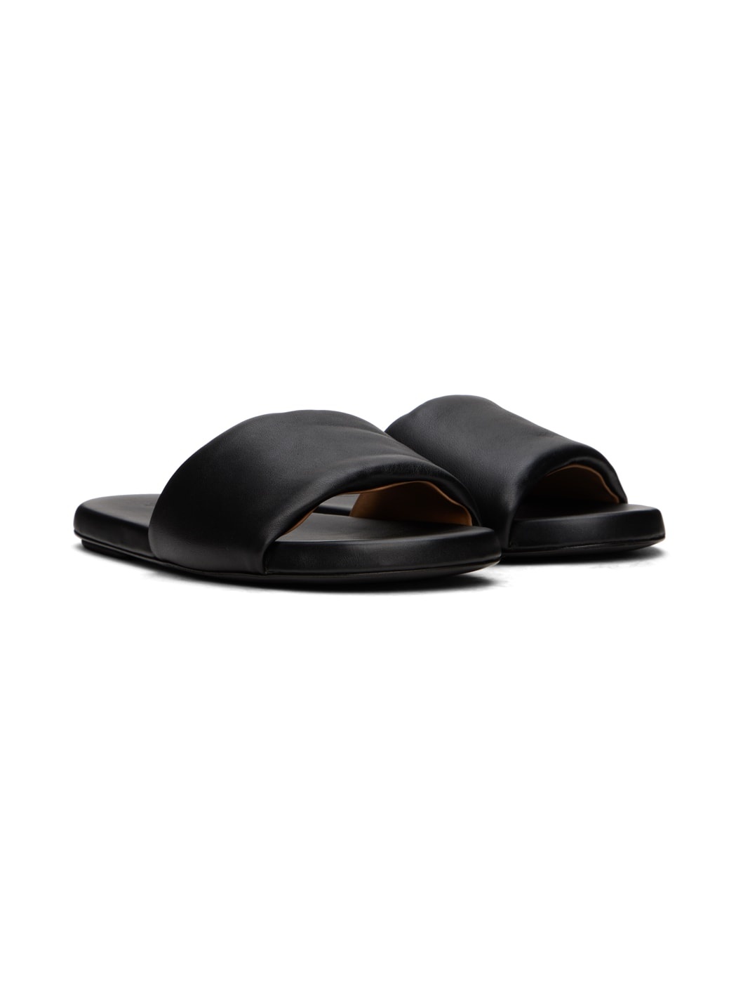 Black Spanciata Sandals - 4