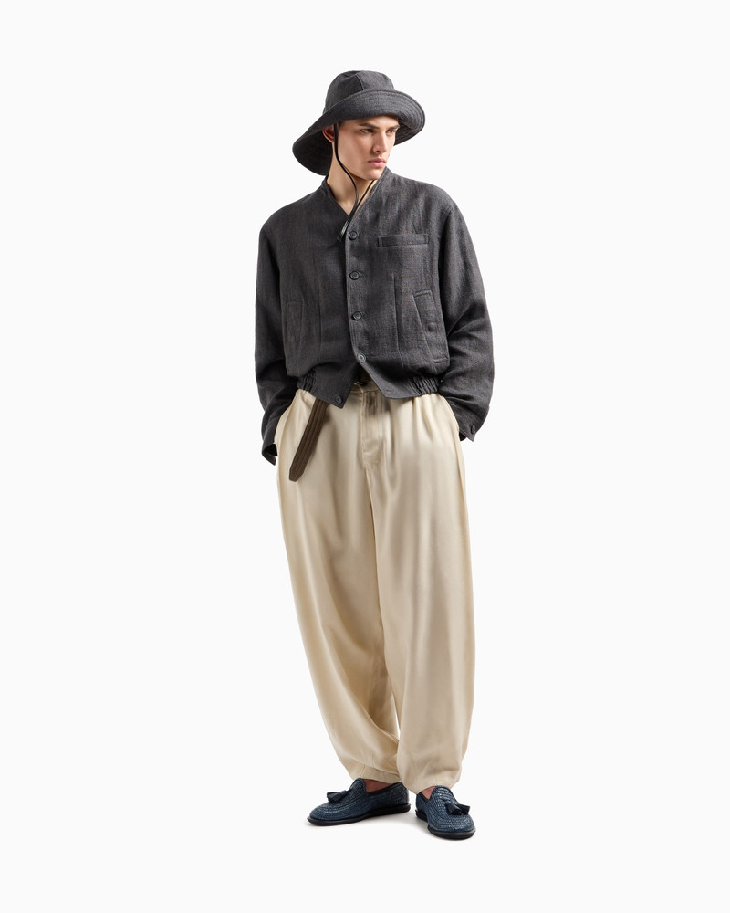 WIDE-LEG VISCOSE TROUSERS 2