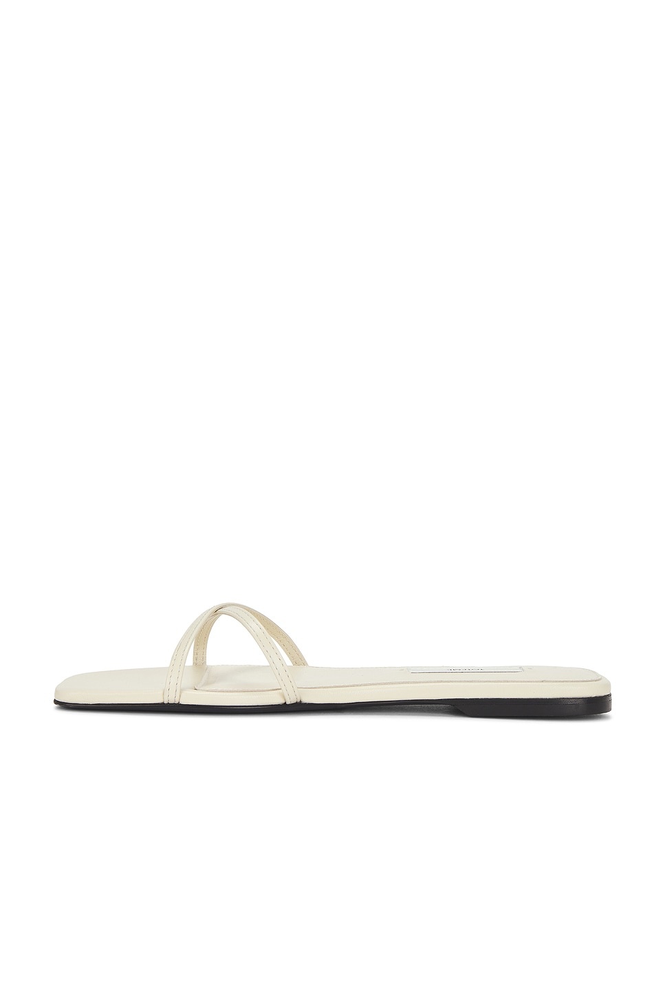 Leather Crossover Slide - 5