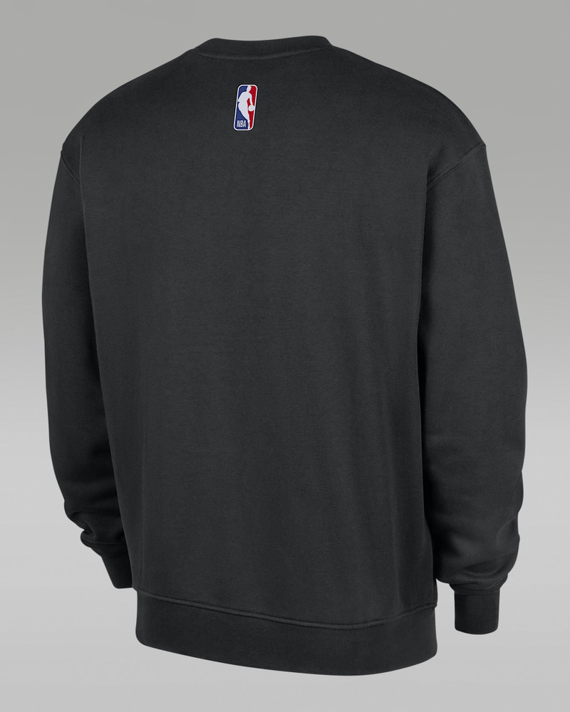 Jordan Cleveland Cavaliers Statement Essentials Men's Jordan NBA Fleece Crew-Neck Sweatshirt outlook