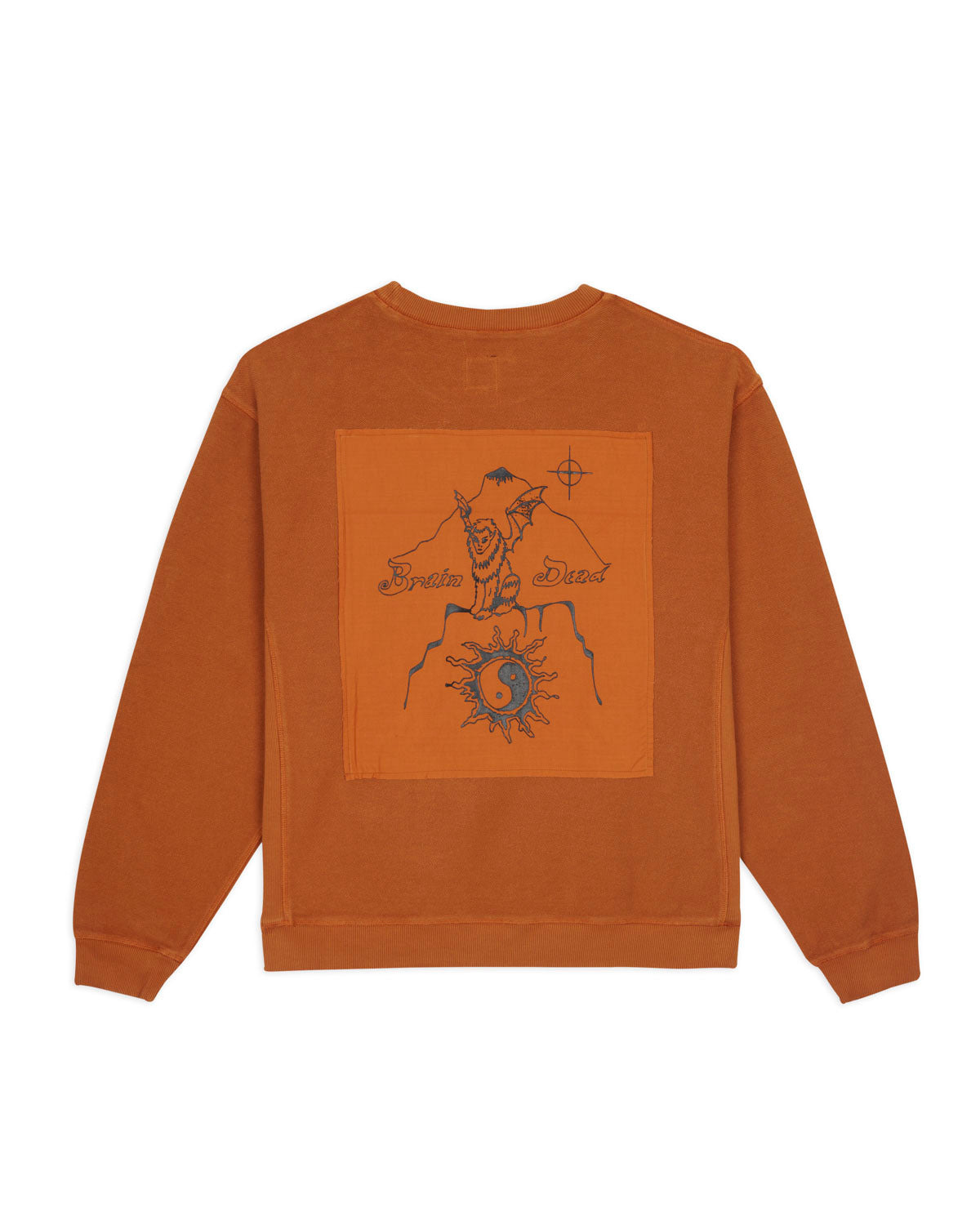 Gargoyle Crewneck - Ochre / Light Brown - 3