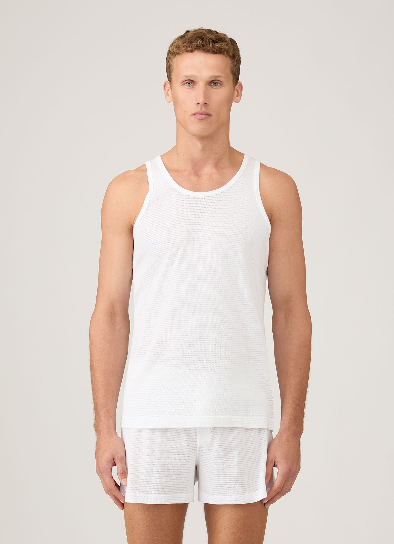 Cellular Cotton Underwear Vest - 2