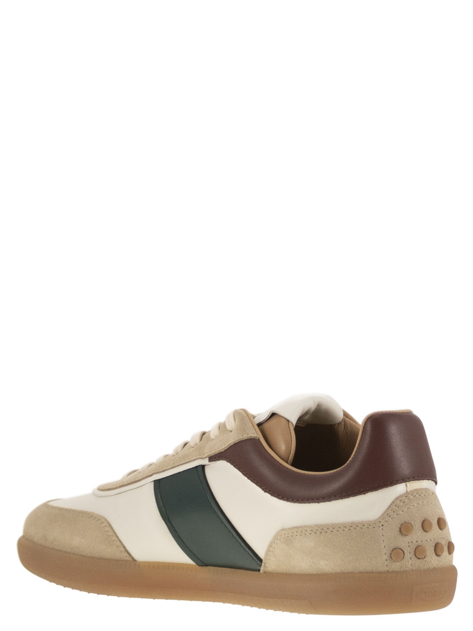 Tod's Men Suede Leather Tabs Sneakers - 3