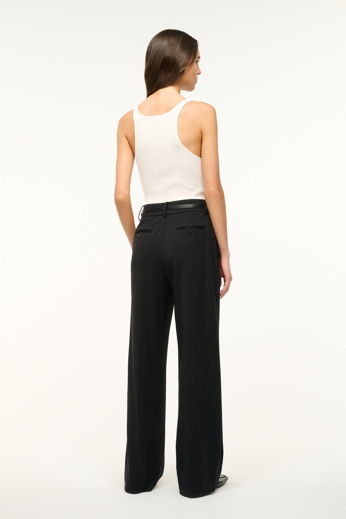STAUD PRINCE PANT BLACK - 5