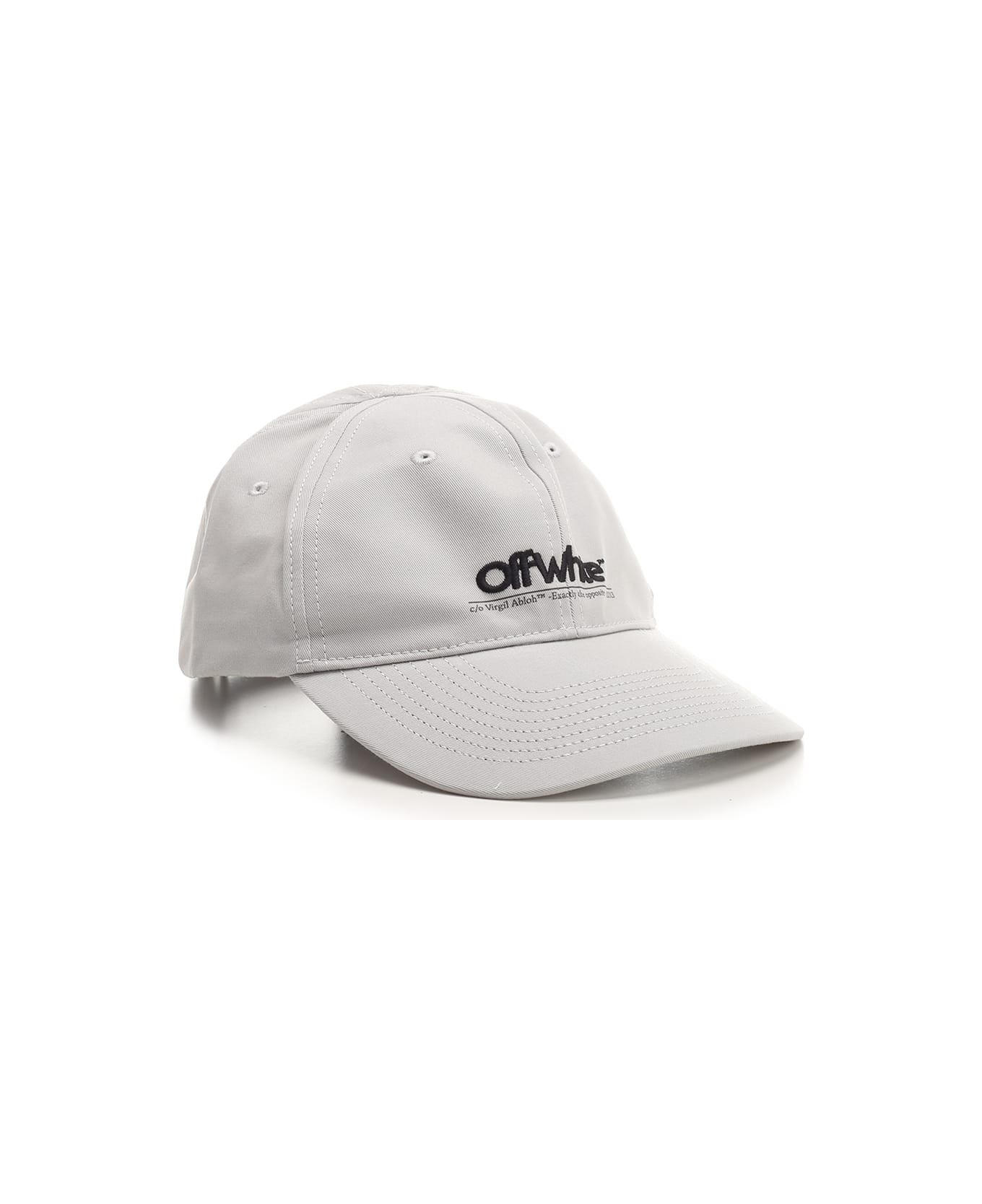 Baseball Cap With Embroidered Logo - 2