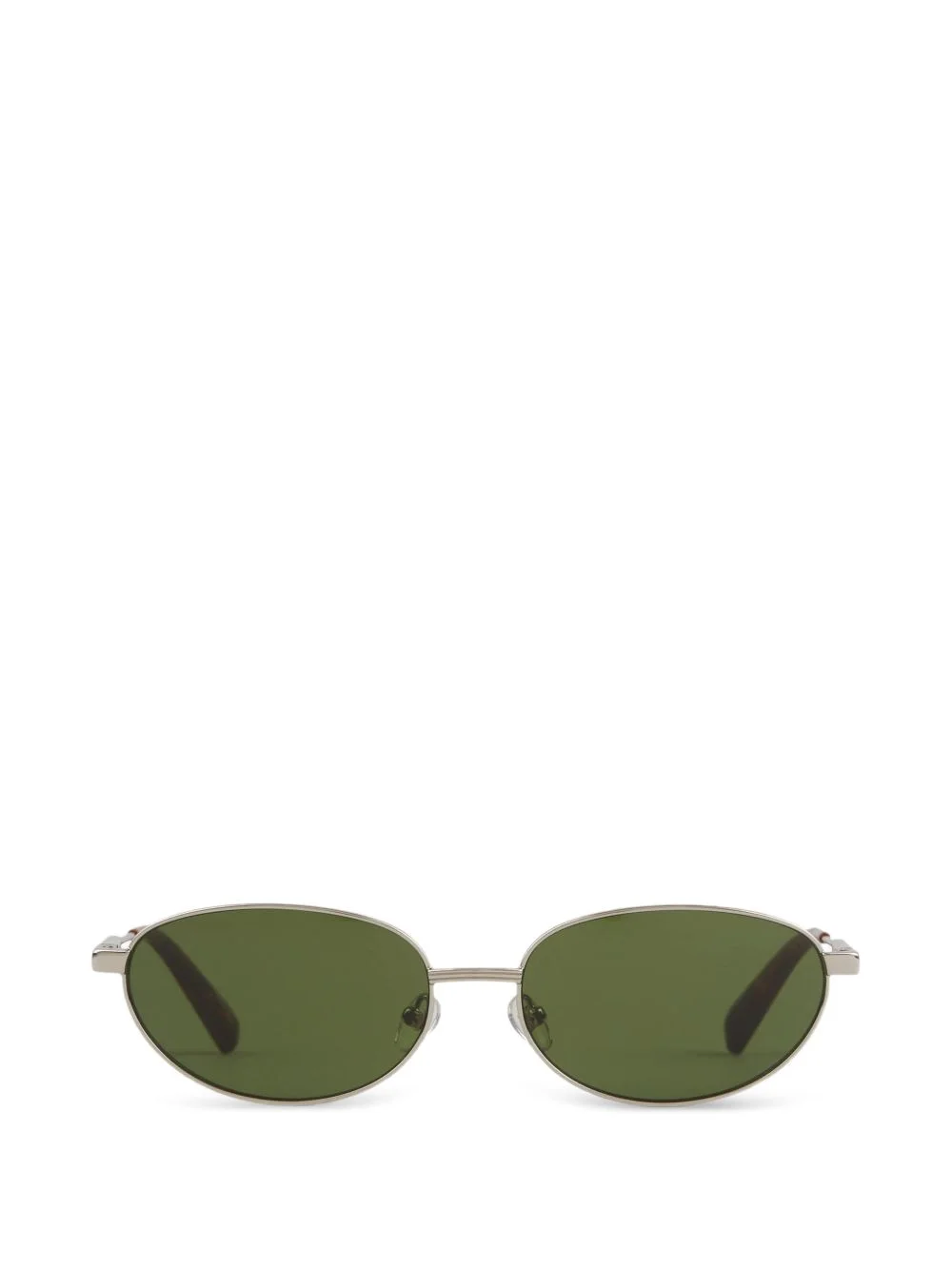 oval-frame sunglasses - 1