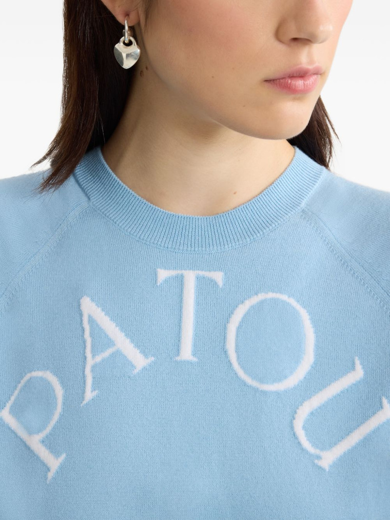 logo long-sleeved sweater 5