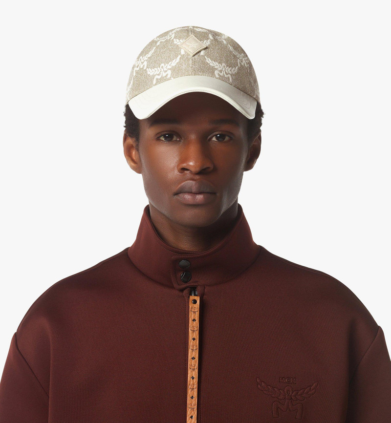 MCM Classic Cap in Lauretos Denim Jacquard outlook