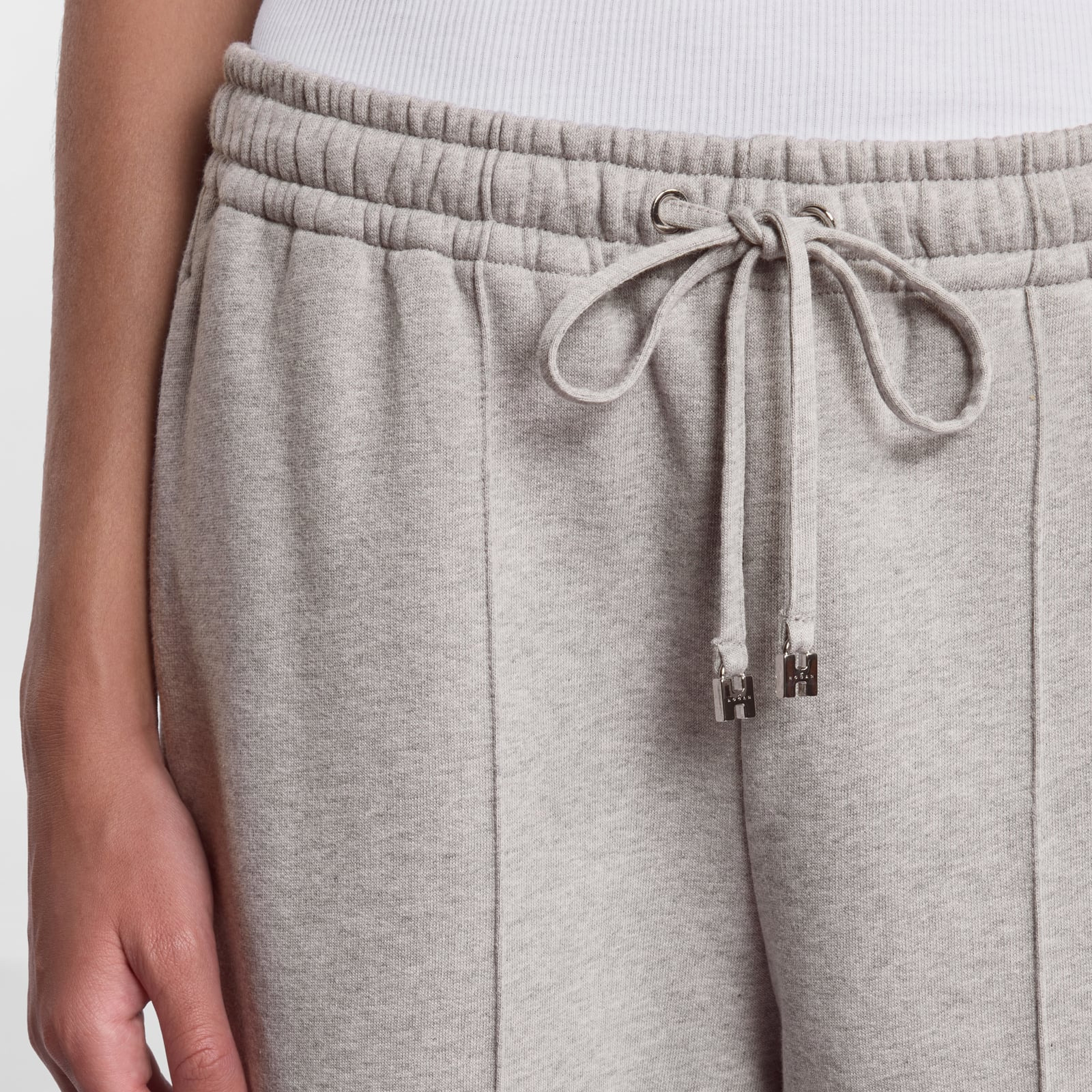 Pants in cotton and cashmere - 6