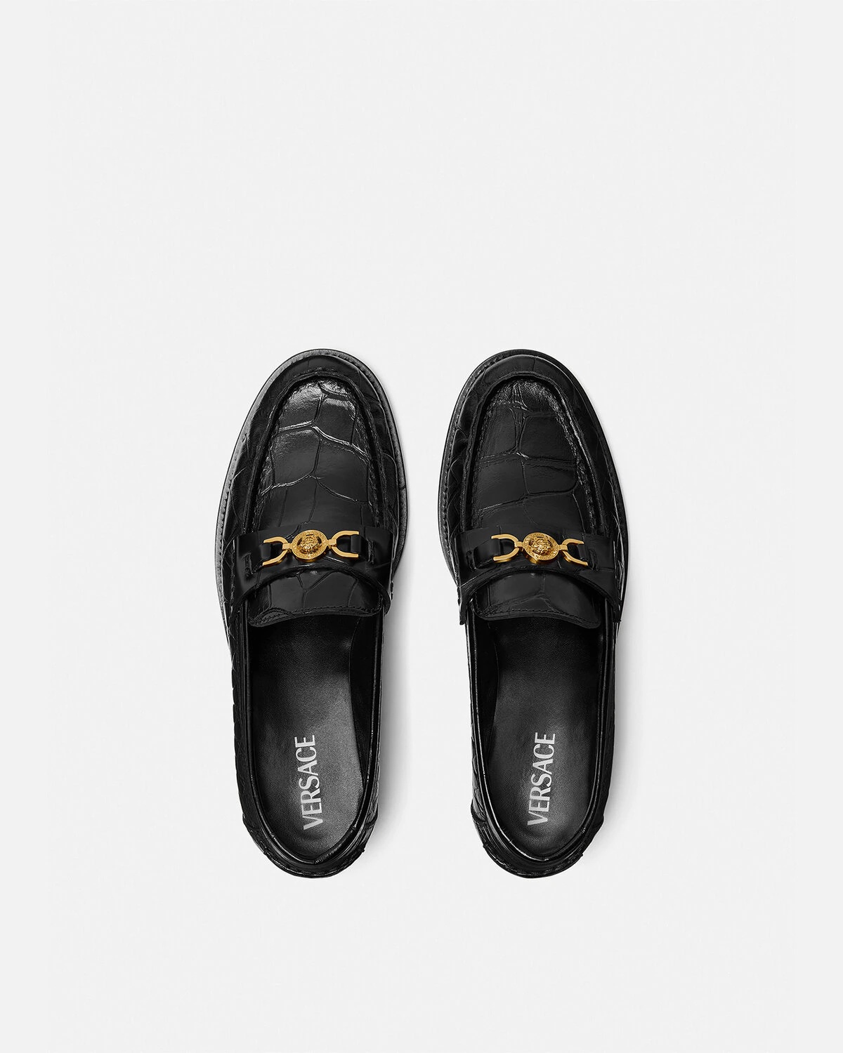 Croc-Effect Medusa '95 Loafers - 3